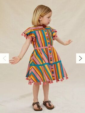 Farm Rio‎ Rainbow Stripe Kids Dress